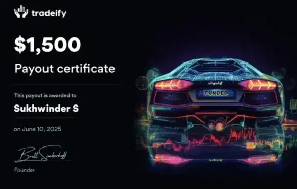 Tradeify Verified Trader Payout ($68,200)