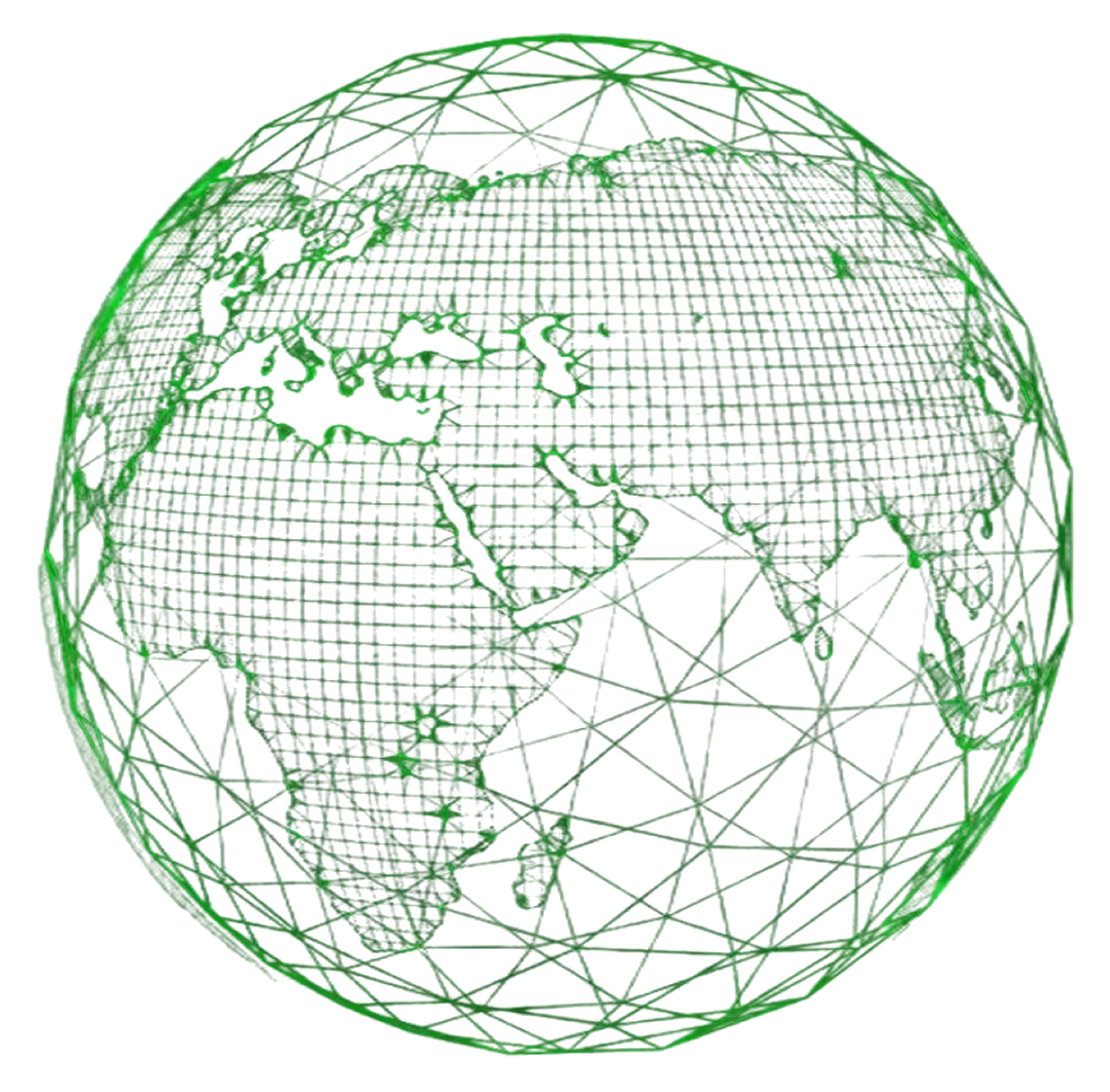 Global Network Wireframe